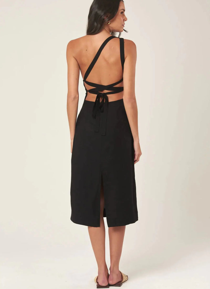 Vestido de Linho preto Tom